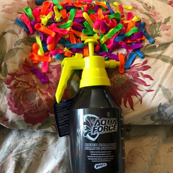 WATER BALOON 500 Balloon WaterBombs KIT Colorful Mini-Balloons + Pump $34 NEW - Picture 13 of 15